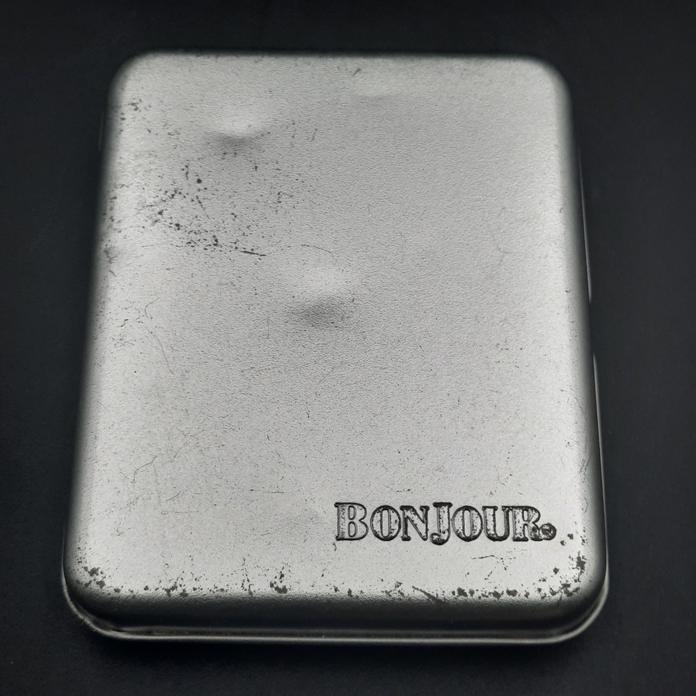Bonjour Wine Thermometer Kit in‎ Metal Case with Temperature Guide
